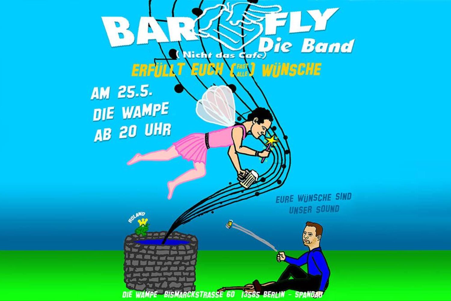 Barfly Konzert in der Wampe