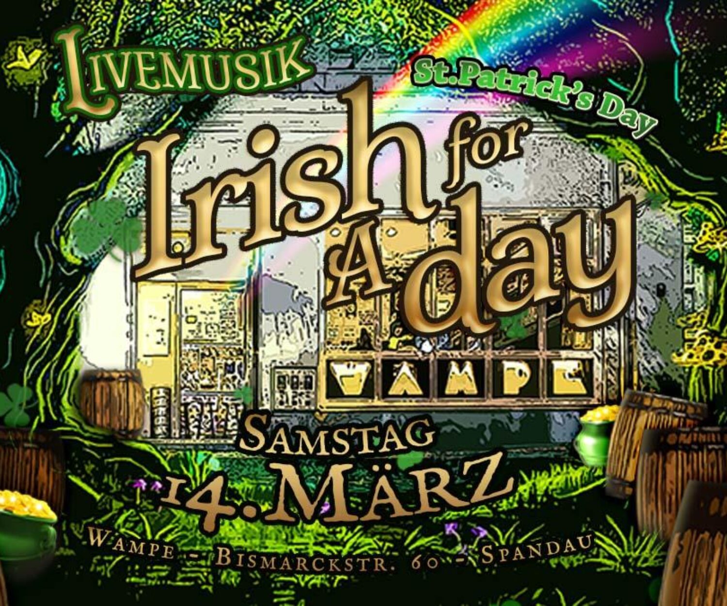 St.Patrick's Day in Berlin Spandau