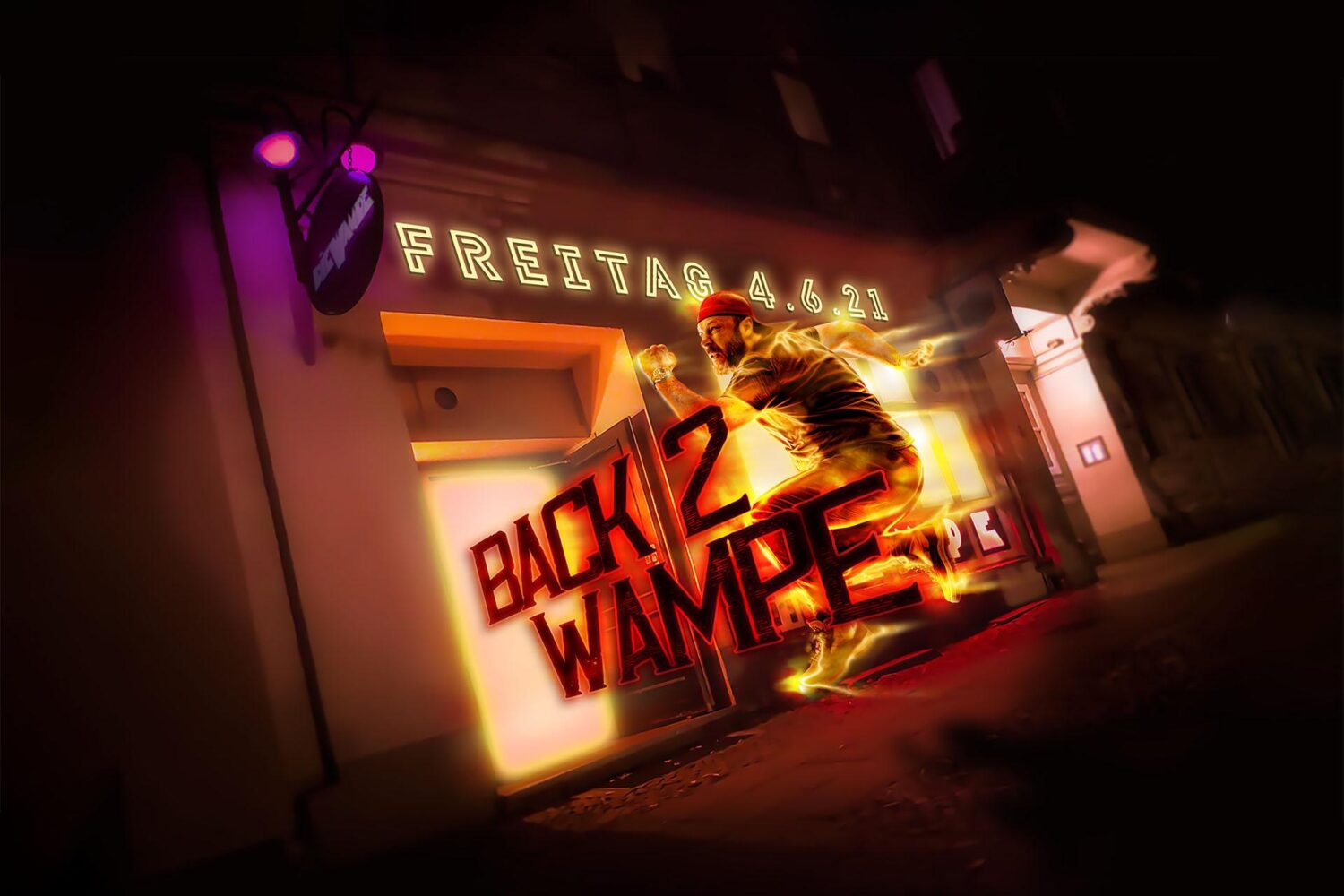Wampe wieder offen