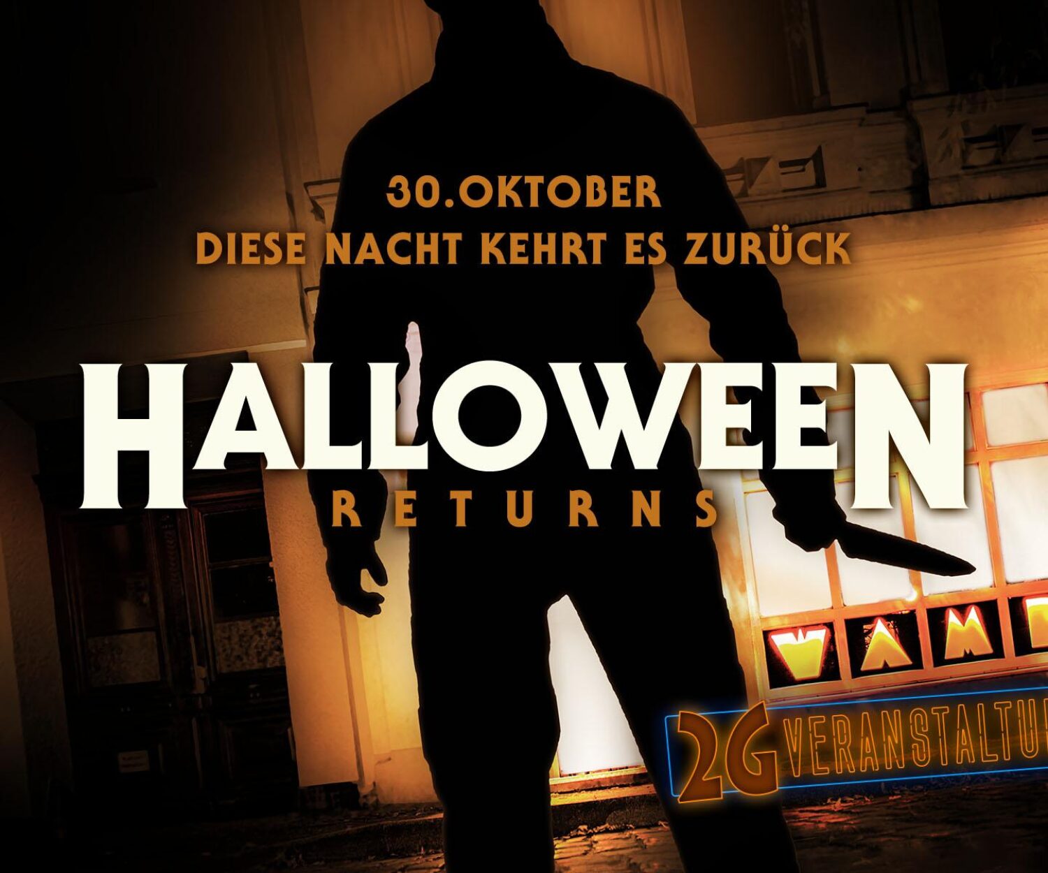 Halloweenparty in der Wampe!