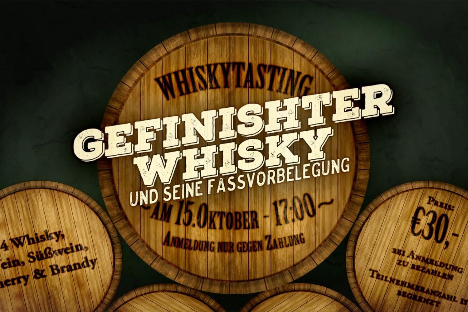 Gefinishter Whisky und seine Fassvorbelegung