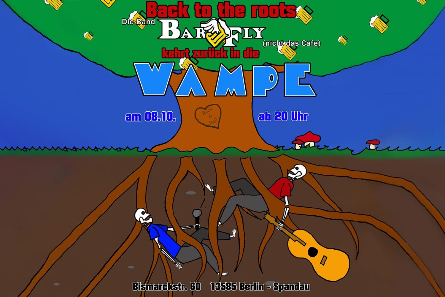 Back2Roots Konzert Wampe