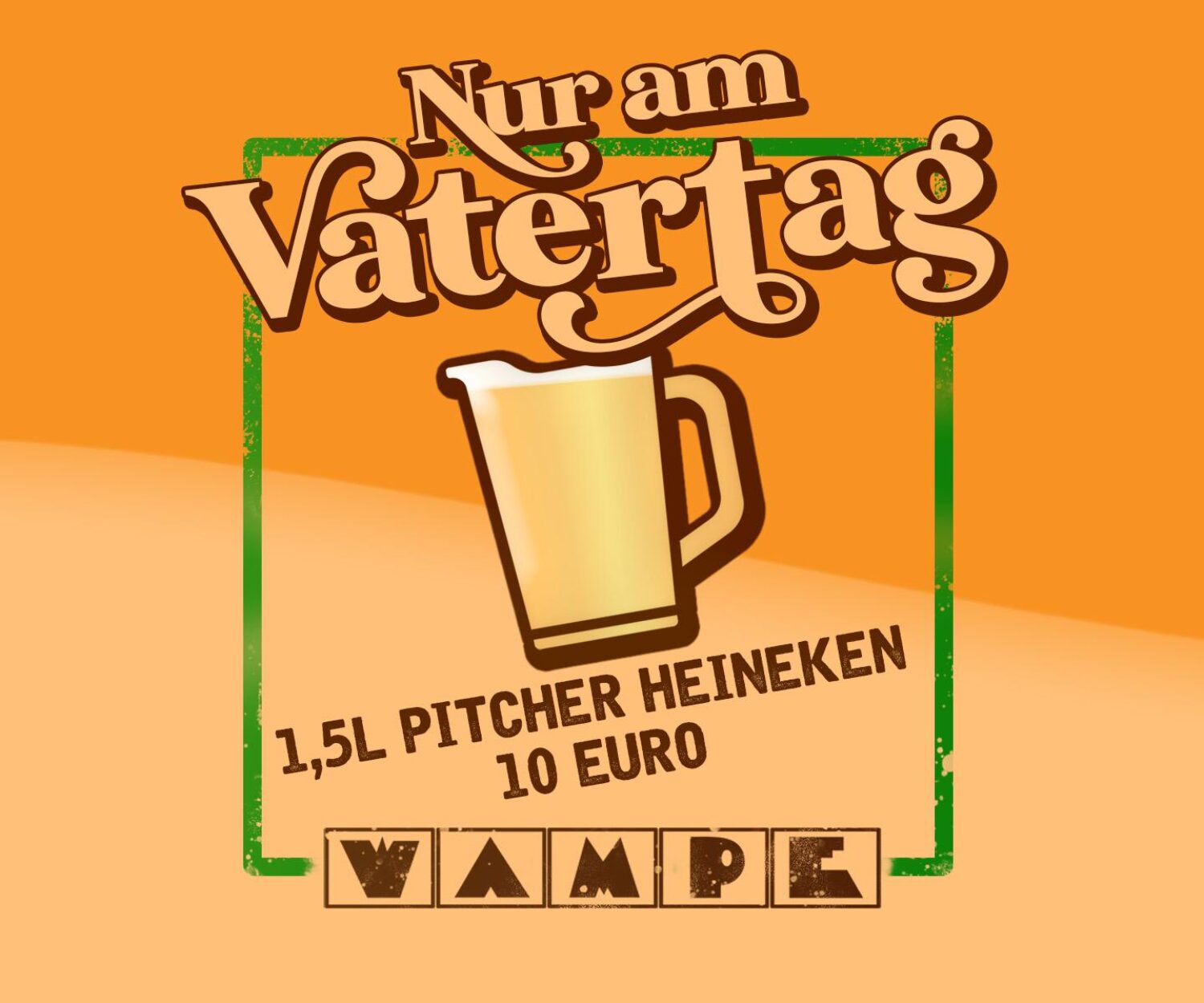 Vatertag - Pitcher für 10 Euro