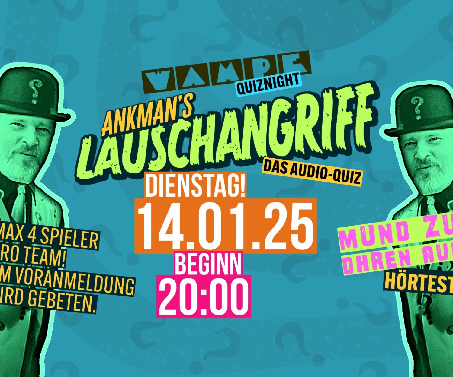 Wampe Quiznight Kneipenquiz Quiz Berlin Spandau