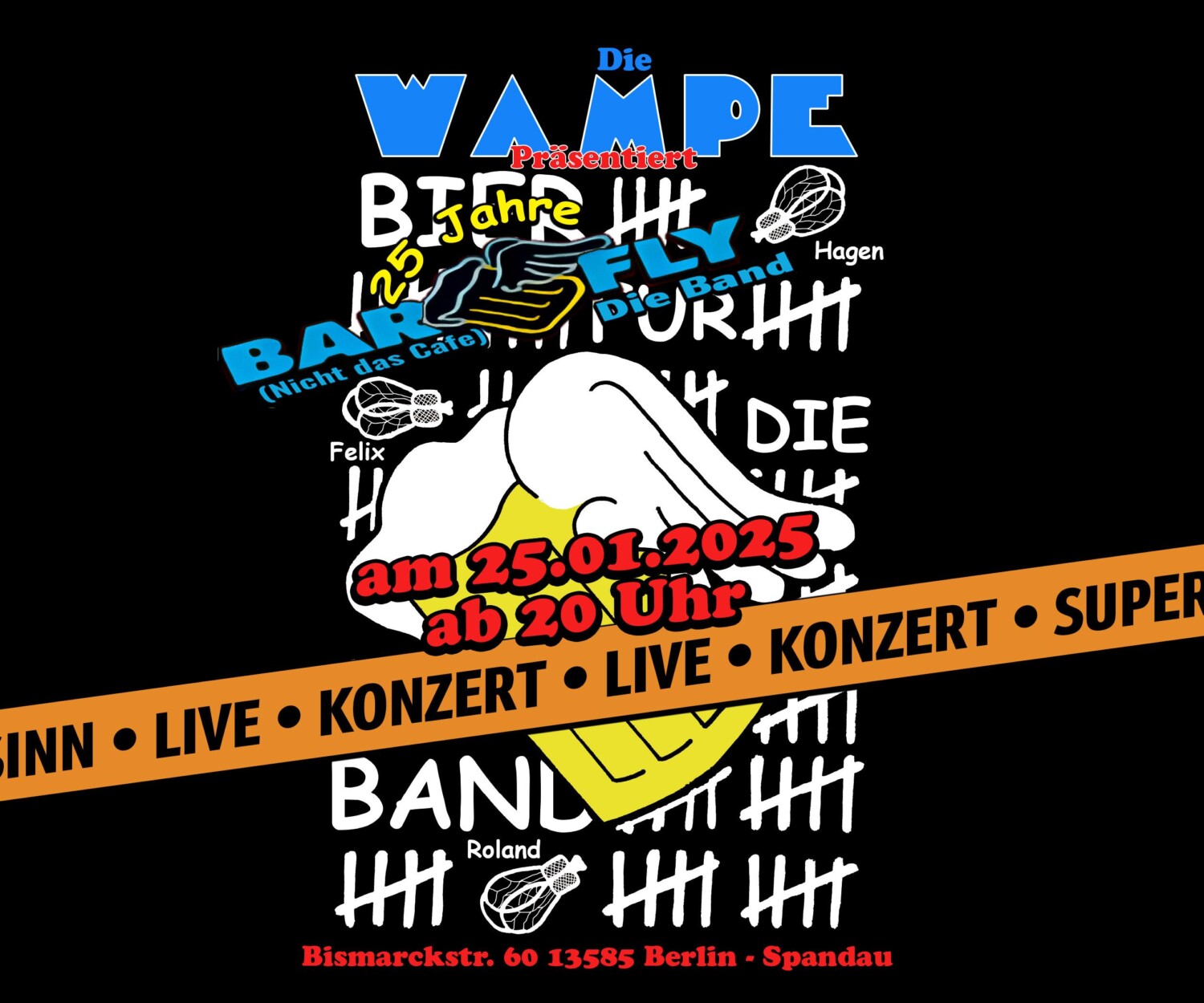 Wampe Konzert: Barfly - Die Band