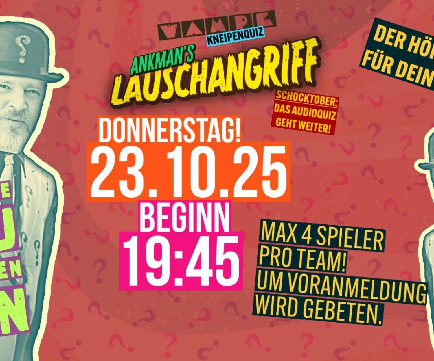 Kneipenquiz in Spandau. Quiznight. Audoiquiz.