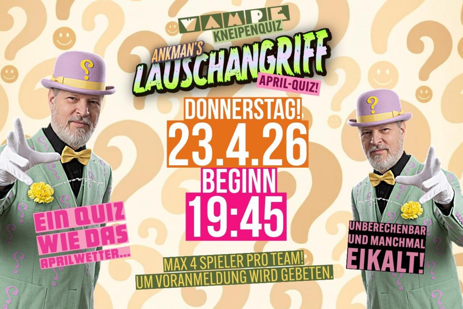 Kneipenquiz Spandau April