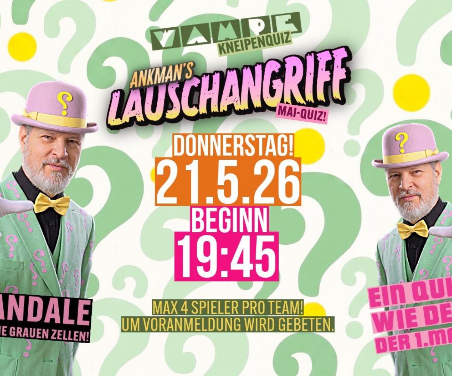 Kneipenquiz Spandau Mai